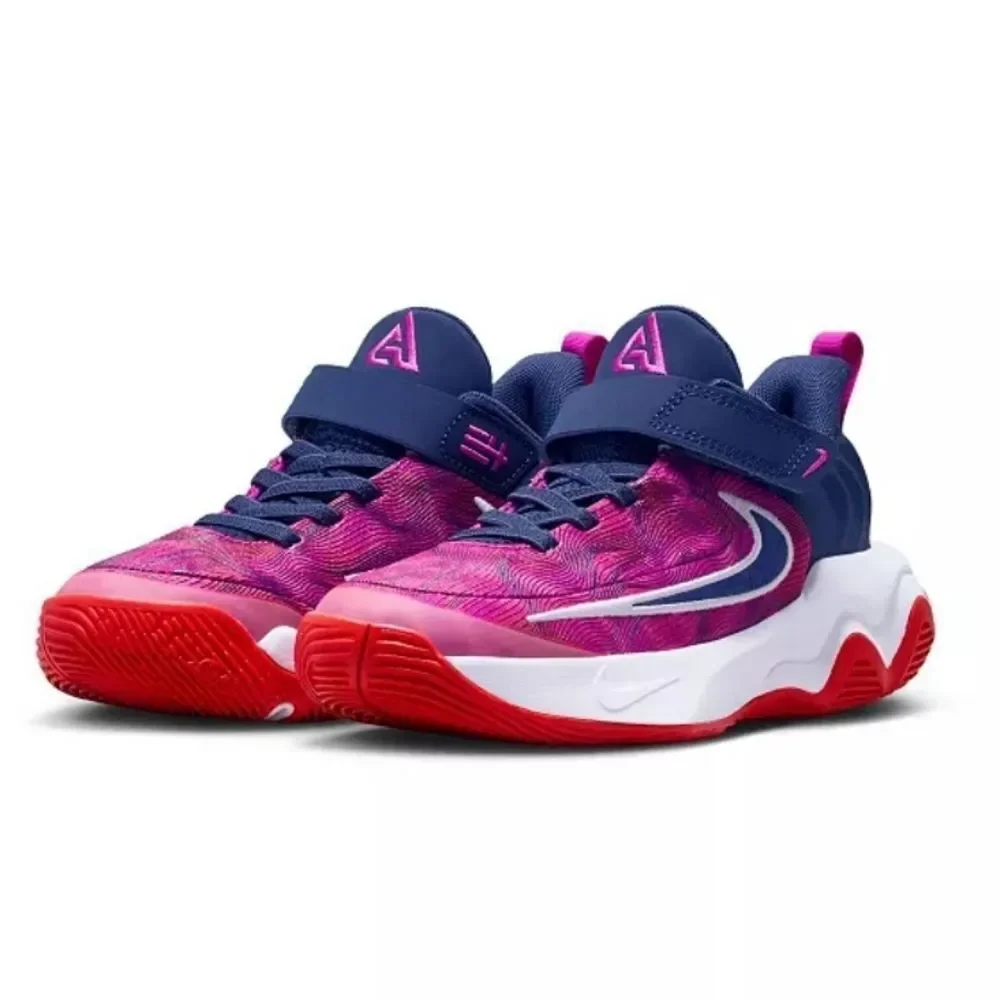 Nike Kids Sneakers in Pink, Navy & Red